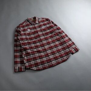 Darc sport -SEATTLE SHERPA LINED FLANNEL IN BRICK PLAID